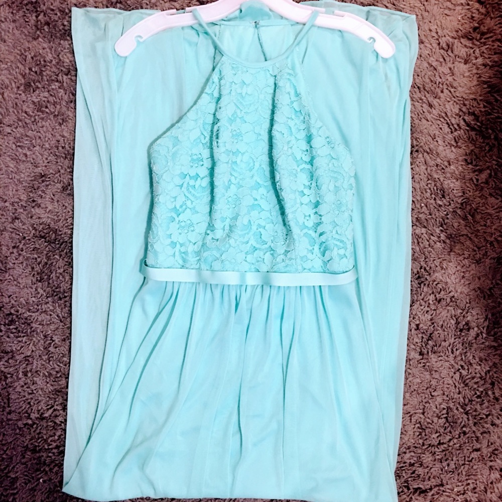 David’s bridal bridesmaid dress